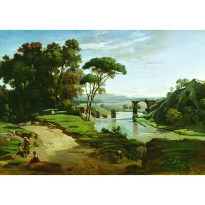 Jean-Baptiste Corot-Ponte d'Augusto at Narni